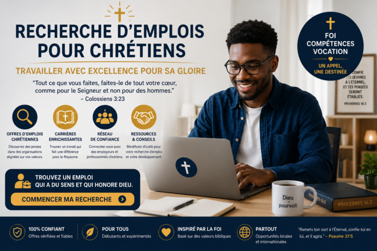 emplois pour chretiens